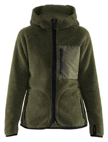 Afbeeldingen van BLÅKLÄDER Pilé vest dames 4727 herfstgroen XL
