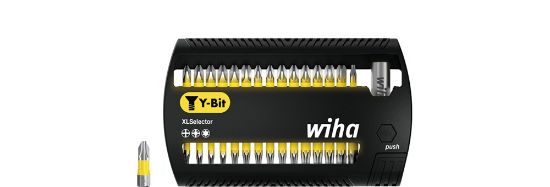 Afbeeldingen van WIHA Bitset XLSelector Y-bit ¼" 25MM PH/TX/inbus 32x