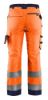 Afbeeldingen van BLÅKLÄDER Werkbroek dames zonder spijkerzakken 7155 High Vis oranje/marineblauw C38