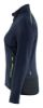 Afbeeldingen van BLÅKLÄDER Microfleecevest dames 4766 donker marineblauw/High Vis geel S