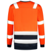 Afbeeldingen van TRICORP Sweater High Vis bi-colour 303004 fluor oranje/inkt XS