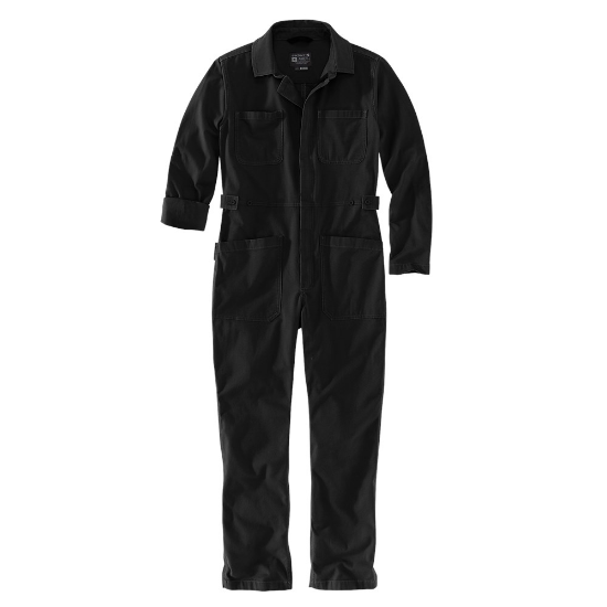 Afbeeldingen van CARHARTT Overall rugged flex canvas relaxed dames 105322 zwart XS