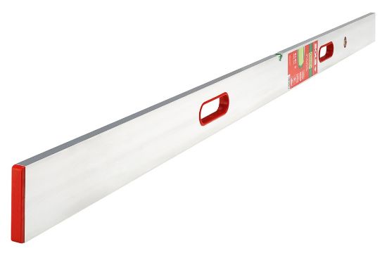 Afbeeldingen van SOLA Strijklat aluminium met libellen en gecentreerde handgrepen SLGI2 2M