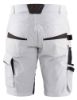Afbeeldingen van BLÅKLÄDER Schildersshort met stretch 1094 wit/donkergrijs C52