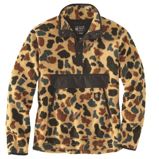 Afbeeldingen van CARHARTT Pullover fleece relaxed fit 104991 1972 duck camo M