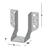 Afbeeldingen van GEBR. BODEGRAVEN Raveeldrager midi SV 280/59X110MM 1,5MM