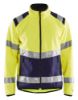 Afbeeldingen van BLÅKLÄDER Softshell jack 4877 High Vis geel/marineblauw S
