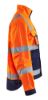 Afbeeldingen van BLÅKLÄDER Jack ongevoerd 4023 High Vis oranje/marineblauw S