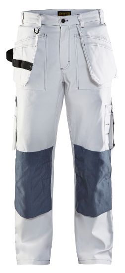 Afbeeldingen van BLÅKLÄDER Werkbroek schilder 1531 wit D88