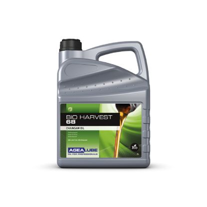 Afbeeldingen van AGEALUBE Kettingzaagolie Bio Harvest 68 5L