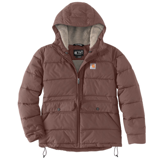 Afbeeldingen van CARHARTT Jas Montana gevoerd relaxed fit dames 105457 nutmeg XS