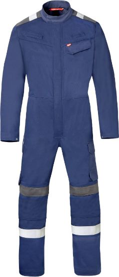 Afbeeldingen van HAVEP Overall Force+ 20336 indigo blauw/charcoal 52