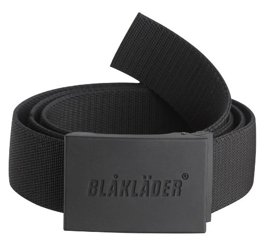 Afbeeldingen van BLÅKLÄDER Riem met stretch 4038 zwart onesize