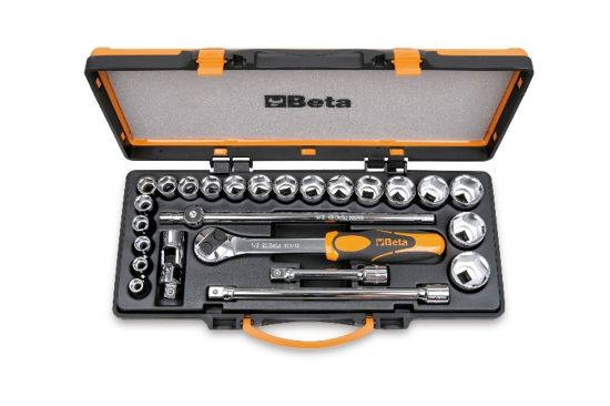 Afbeeldingen van BETA Doppendoosset ½" 20x + dopsleutel 920B/C20