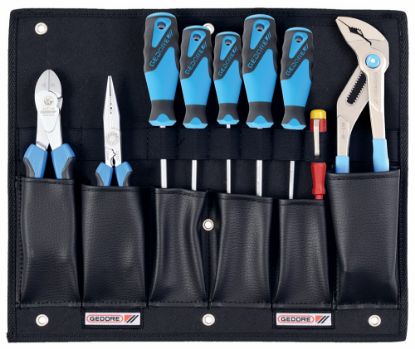Afbeeldingen van GEDORE Tangen/schroevendraaierassortiment t.b.v. gereedschapblad ET-1100 W