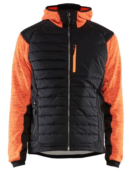 Afbeeldingen van BLÅKLÄDER Hybride jack 5930 High Vis oranje/zwart L
