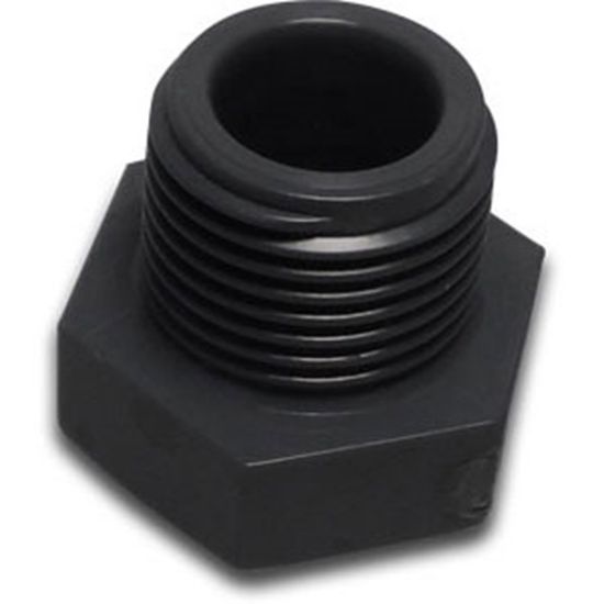 Afbeeldingen van VDL Plug PVC-U grijs ⅜" buitendraad 16bar