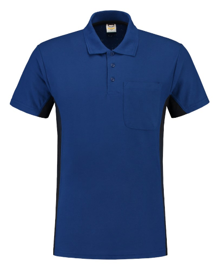Afbeeldingen van TRICORP Poloshirt bi-colour + borstzak 202002