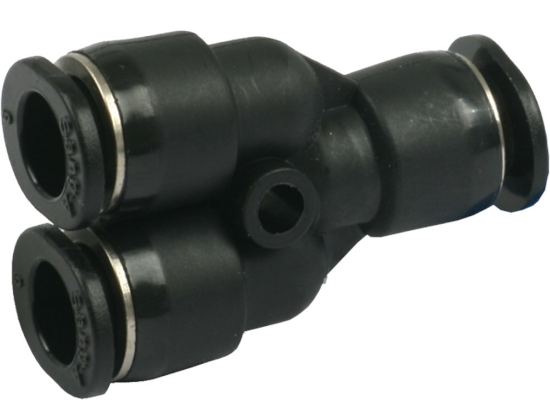 Afbeeldingen van Y-push-in fitting compact 4MM