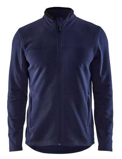 Afbeeldingen van BLÅKLÄDER Microfleecevest 4895 marineblauw L