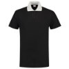 Afbeeldingen van TRICORP Poloshirt contrast 201004 zwart/grijs L