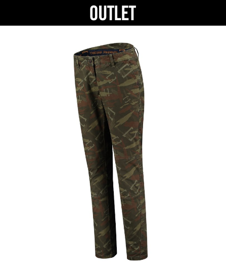 Afbeeldingen van TRICORP Chino Premium dames 504006 leger S