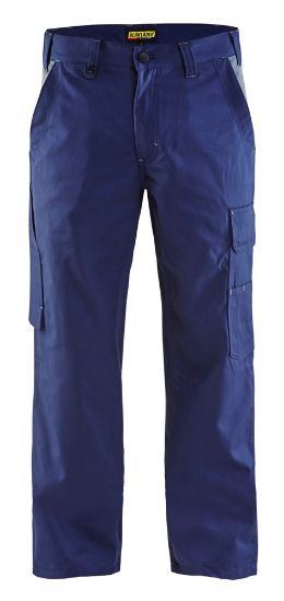 Afbeeldingen van BLÅKLÄDER Werkbroek 1404 navy/grijs 54