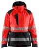 Afbeeldingen van BLÅKLÄDER Shelljack dames 4436 High Vis rood/zwart L