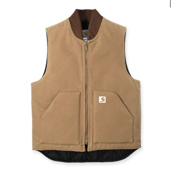 Afbeeldingen van CARHARTT Bodywarmer geïsoleerd RIB V01 106676 bruin L