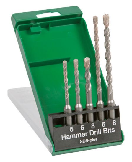 Afbeeldingen van Borenset SDS-Plus 5/6/8x110M + 6/8x160MM 5x