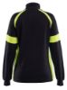 Afbeeldingen van BLÅKLÄDER Sweater dames Visible 3566 zwart/High Vis geel L