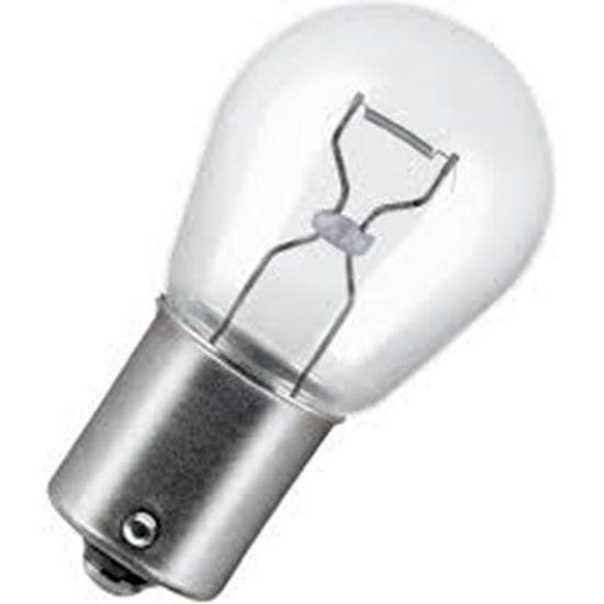 Afbeeldingen van Stop-/knipperlamp BA15S 12V 21W 15X47MM