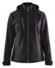 Afbeeldingen van BLÅKLÄDER Softshell jack dames 4719 zwart 2XL