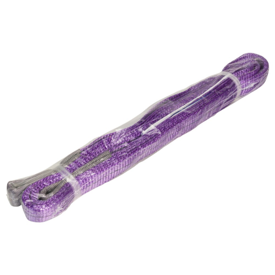Afbeeldingen van KONVOX Hijsband met lussen violet 1ton 3,0M