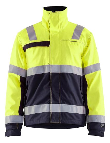 Afbeeldingen van BLÅKLÄDER Winterjas Multinorm 4069 High Vis geel/marineblauw XS