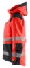 Afbeeldingen van BLÅKLÄDER Shelljack dames 4436 High Vis rood/zwart L