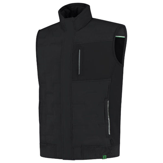 Afbeeldingen van TRICORP Puffer bodywarmer Rewear 402710 zwart XL