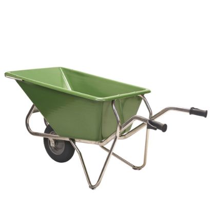 Afbeeldingen van MATADOR Agri kruiwagen Noka 160-L4 PP bak met 4-ply luchtband