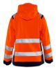 Afbeeldingen van BLÅKLÄDER Shelljack dames 4904 High Vis oranje marineblauw M
