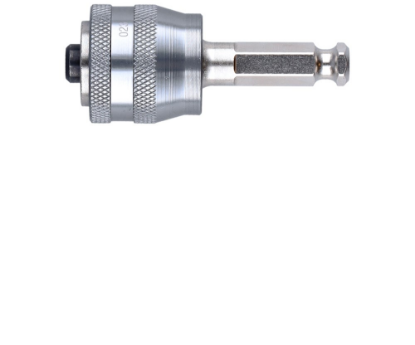 Afbeeldingen van ROTEC Gatzaaghouder Fast-Change 75MM zeskant 11MM exclusief centreerboor