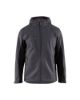 Afbeeldingen van BLÅKLÄDER Softshell jack met capuchon 4753 medium grijs/zwart M