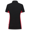 Afbeeldingen van TRICORP Poloshirt bi-colour dames 202003 zwart/rood L