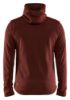 Afbeeldingen van BLÅKLÄDER Hoodie met hele rits 3540 gebrand rood/zwart S
