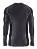 Afbeeldingen van BLÅKLÄDER Onderhemd 100% merino WARM 4897 medium grijs/zwart L