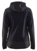 Afbeeldingen van BLÅKLÄDER Gebreid jack dames met softshell 5941 donker marineblauw/zwart L