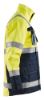 Afbeeldingen van BLÅKLÄDER Winterjas Multinorm 4068 High Vis geel/marineblauw S
