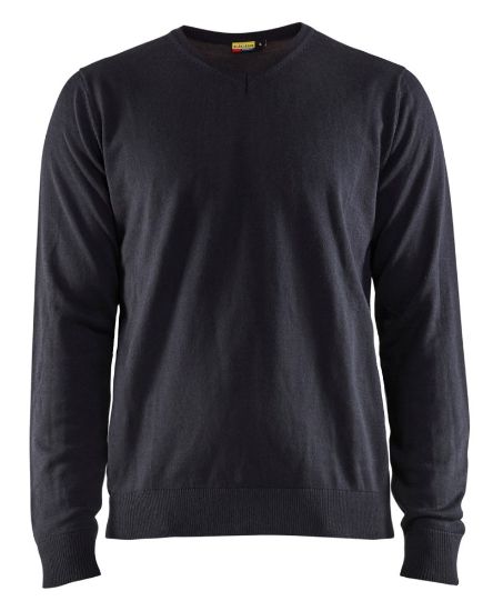 Afbeeldingen van BLÅKLÄDER Pullover gebreid 3590 donker marineblauw L