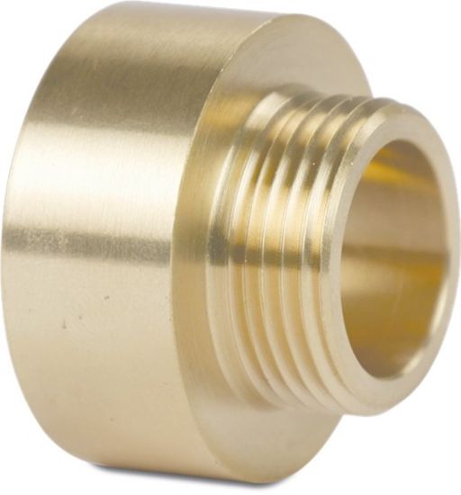 Afbeeldingen van PROFEC Soknippel nr.246 messing ¼"X⅛" binnendraad/buitendraad 30bar