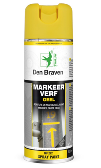 Afbeeldingen van ZWALUW Markeerspray geel 500ML