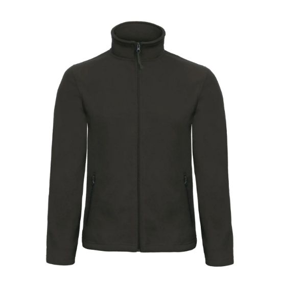 Afbeeldingen van B&C Fleece jas ID.501 5FUI50 zwart L